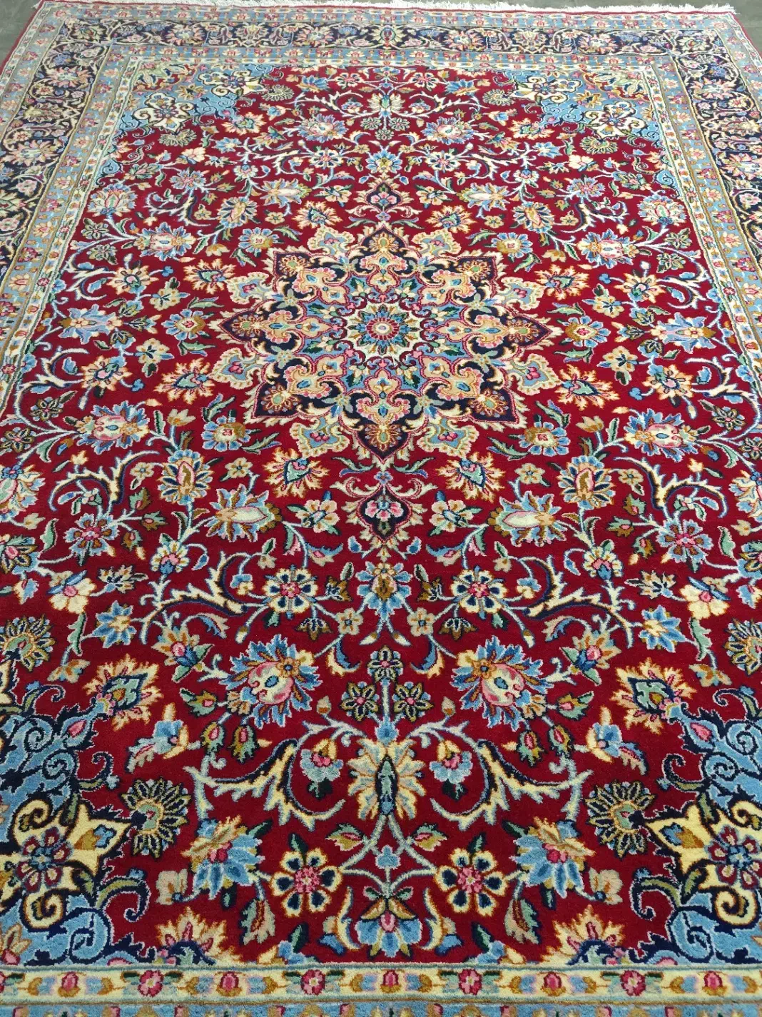 خریدو فروش فرش دستبافت کرمان درب منزل|فرش|رفسنجان, |دیوار