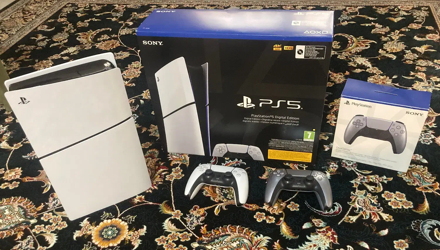 Ps5 اسلیم دیجیتال 1 ترابایت|کنسول، بازی ویدئویی و آنلاین|رودهن, |دیوار