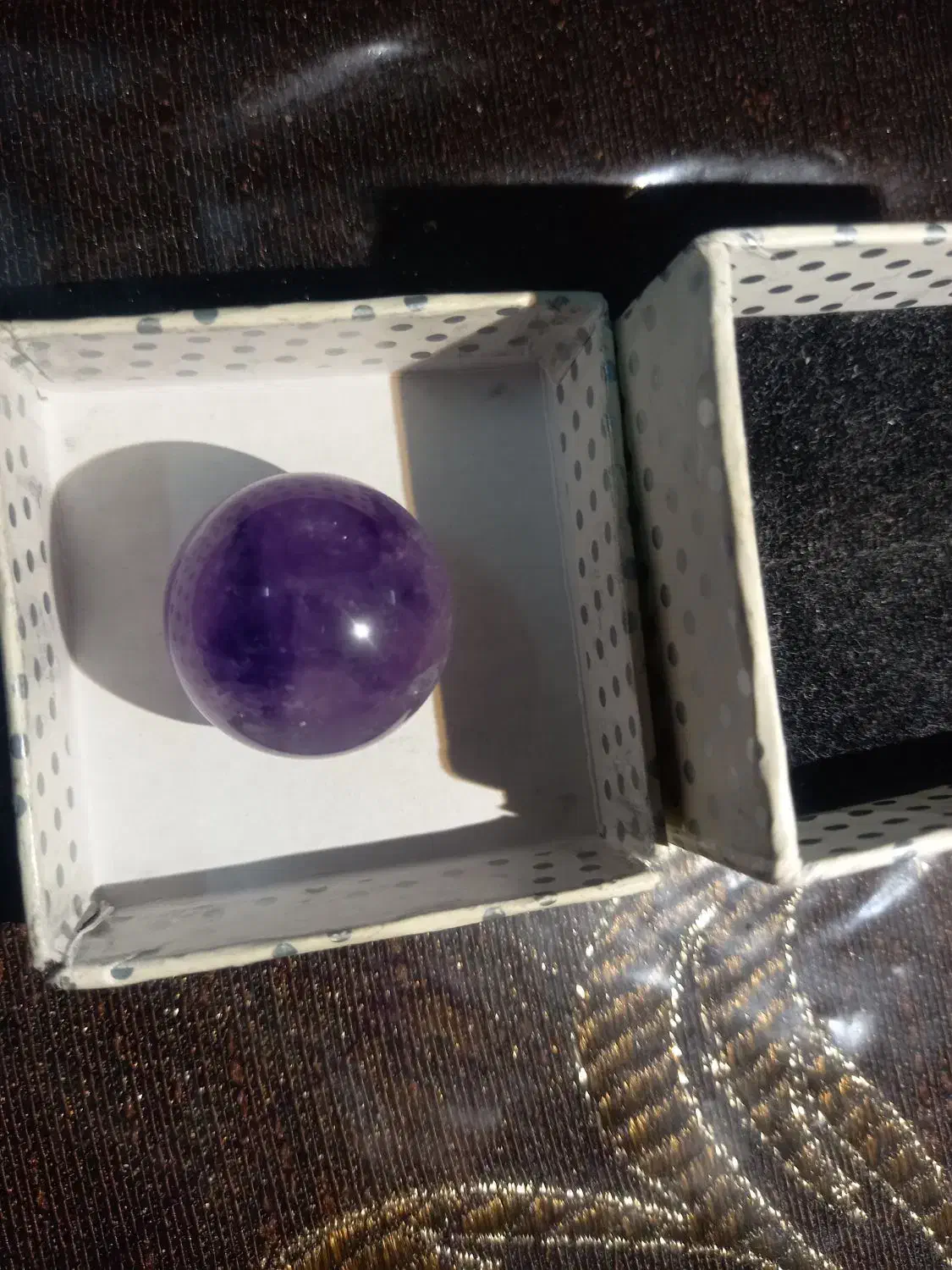 سنگ آماتیس توپی ۳۰گرم|جواهرات|اردبیل, |دیوار