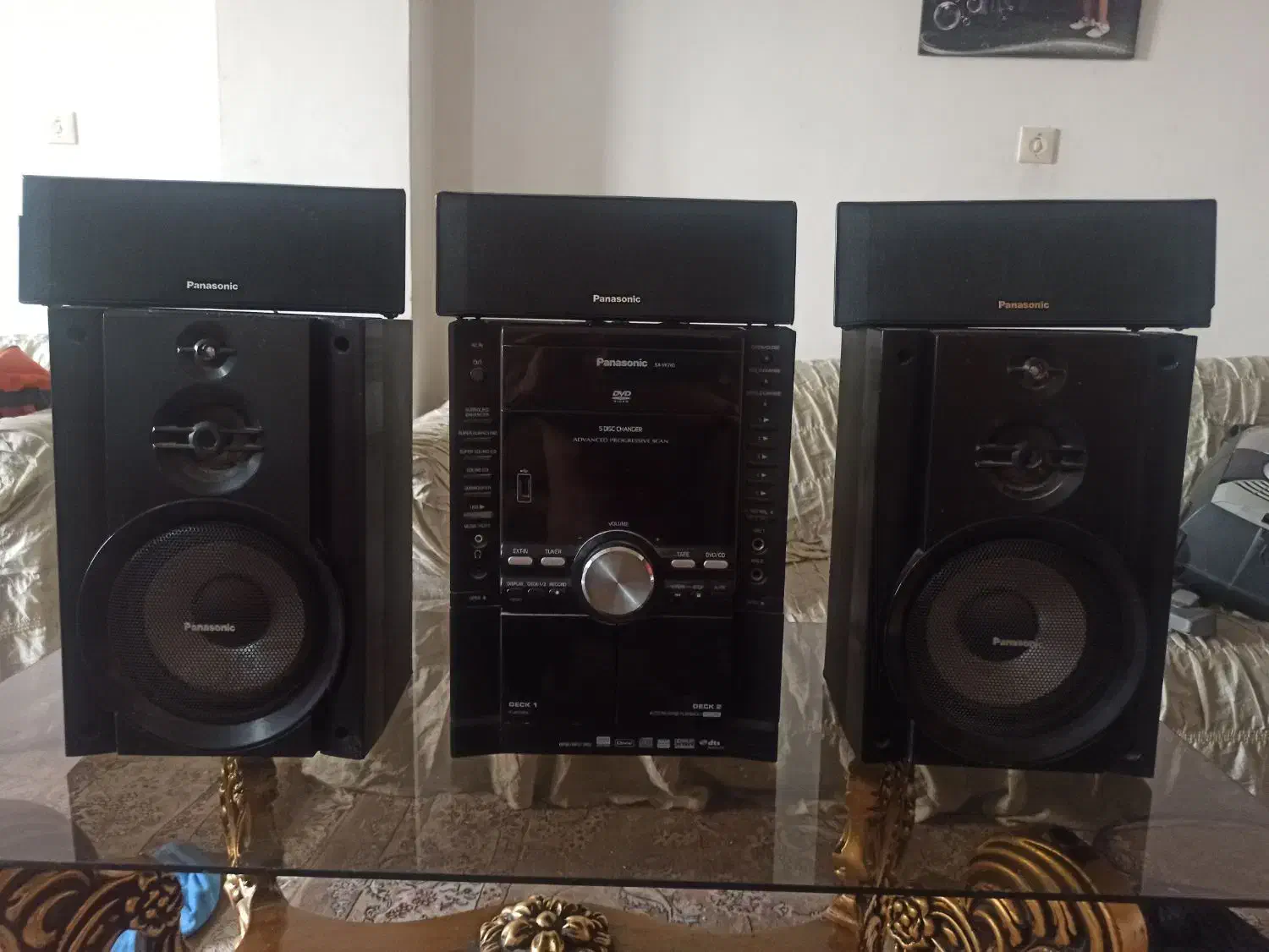 ضبط صوت پاناسونیک|سیستم صوتی خانگی|اسلام‌شهر, شهرک واوان|دیوار