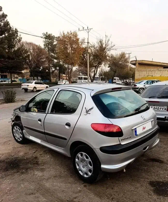 فروش پژو 206 تصادفی مدل 89|خودرو سواری و وانت|اصفهان, دهنو|دیوار