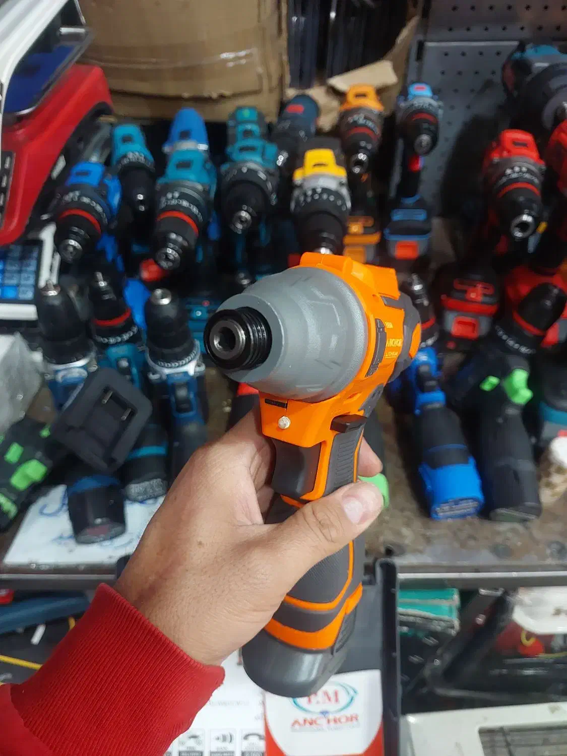 ایمپکت شارژی انکور دریل شارژی پیچ گوشتی شارژی|ماشین‌آلات صنعتی|شیراز, بازار|دیوار