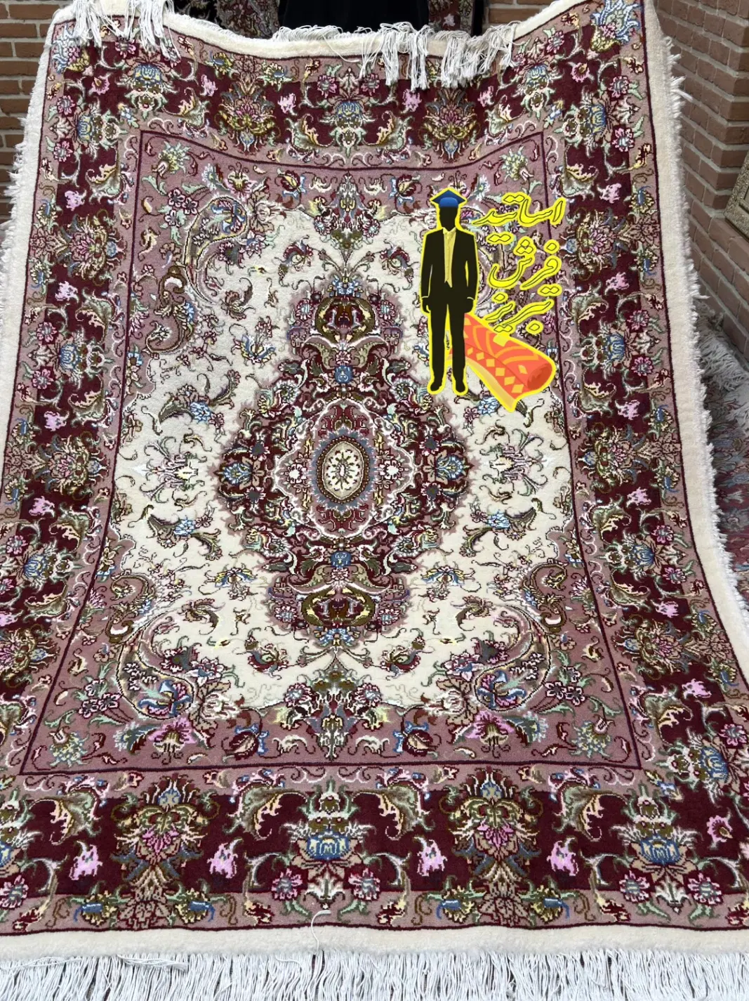 تک قالیچه خطیبی۳متری۳۰رج سوپر لوکس(اقساطبدون بهره)|فرش|تبریز, |دیوار