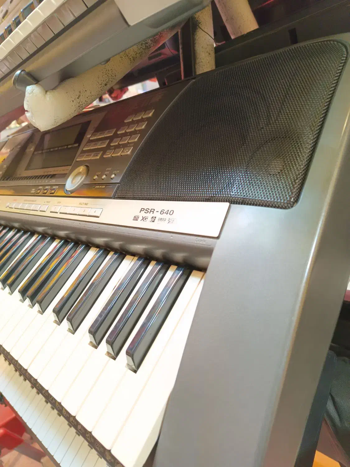 ارگ یاماها psr640 کلکسیونی واقعی مشابه آکبند|پیانو، کیبورد، آکاردئون|تبریز, |دیوار