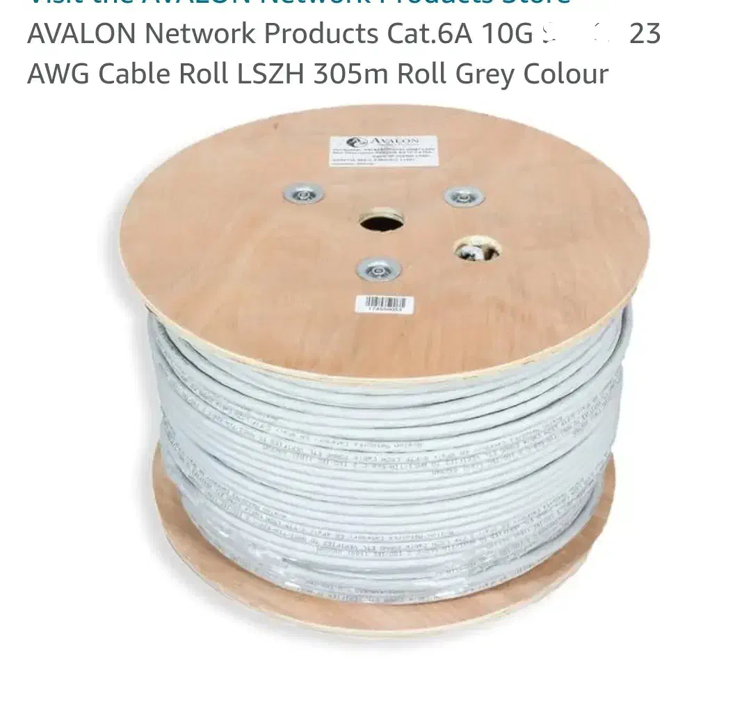 کابل شبکه Cat6A lszh|مودم و تجهیزات شبکه|شیراز, وصال|دیوار