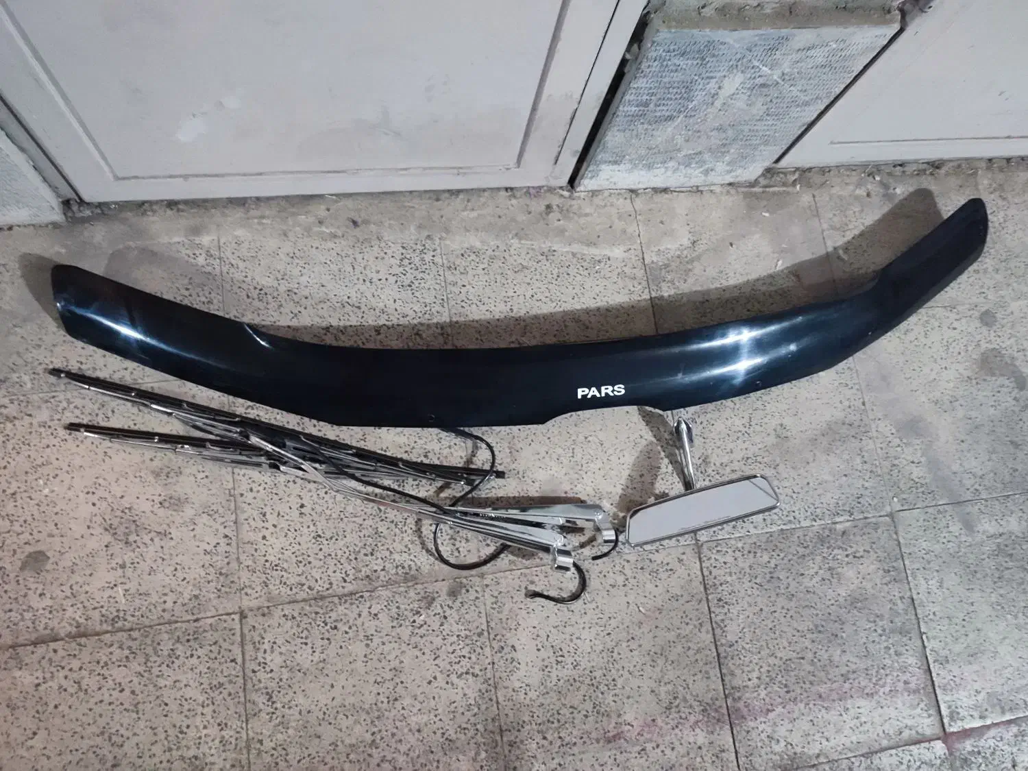 .استیل برف پاک کن.آینه استیل.پردهelx.طاقچه|قطعات یدکی و لوازم جانبی|زنجان, |دیوار