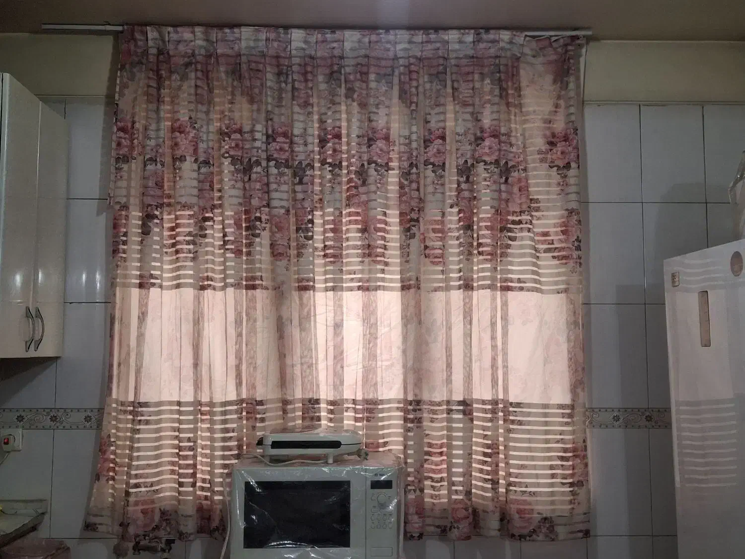 پرده اشپزخانه|پرده، رانر، رومیزی|تهران, افسریه جنوبی|دیوار