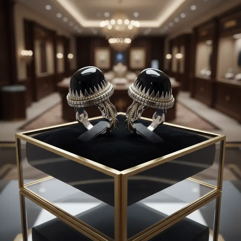 عقیق جزع یمنی رکاب دستساز|جواهرات|تنکابن, |دیوار