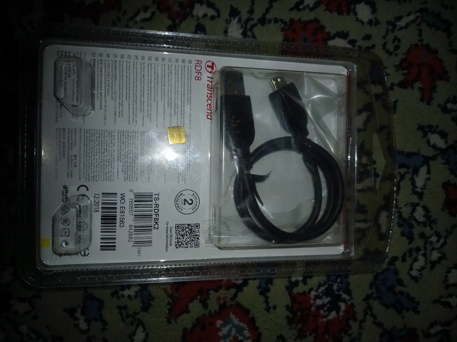 رم ریدر Transcend مدل RDF8 ( نو و آکبند )|لوازم جانبی موبایل و تبلت|تهران, پردیسان|دیوار