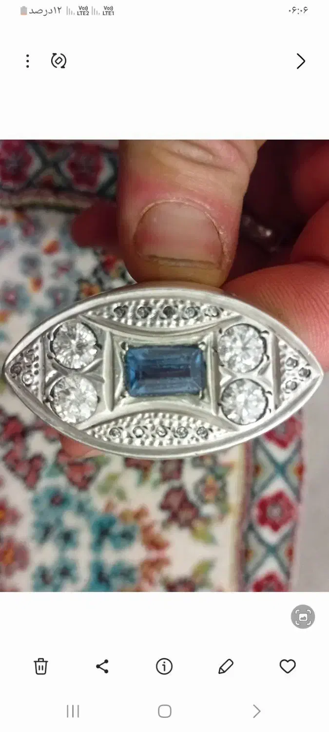 انگشتر کلیکسیونی|جواهرات|تاکستان, |دیوار