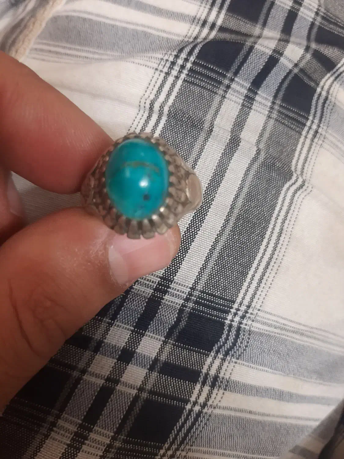 انگشتر نقره.|جواهرات|اراک, |دیوار