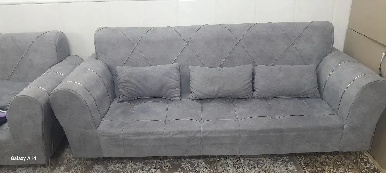 میل هفت نفره کار کرده|مبلمان خانگی و میز عسلی|قم, سراجه (۱۵ خرداد)|دیوار