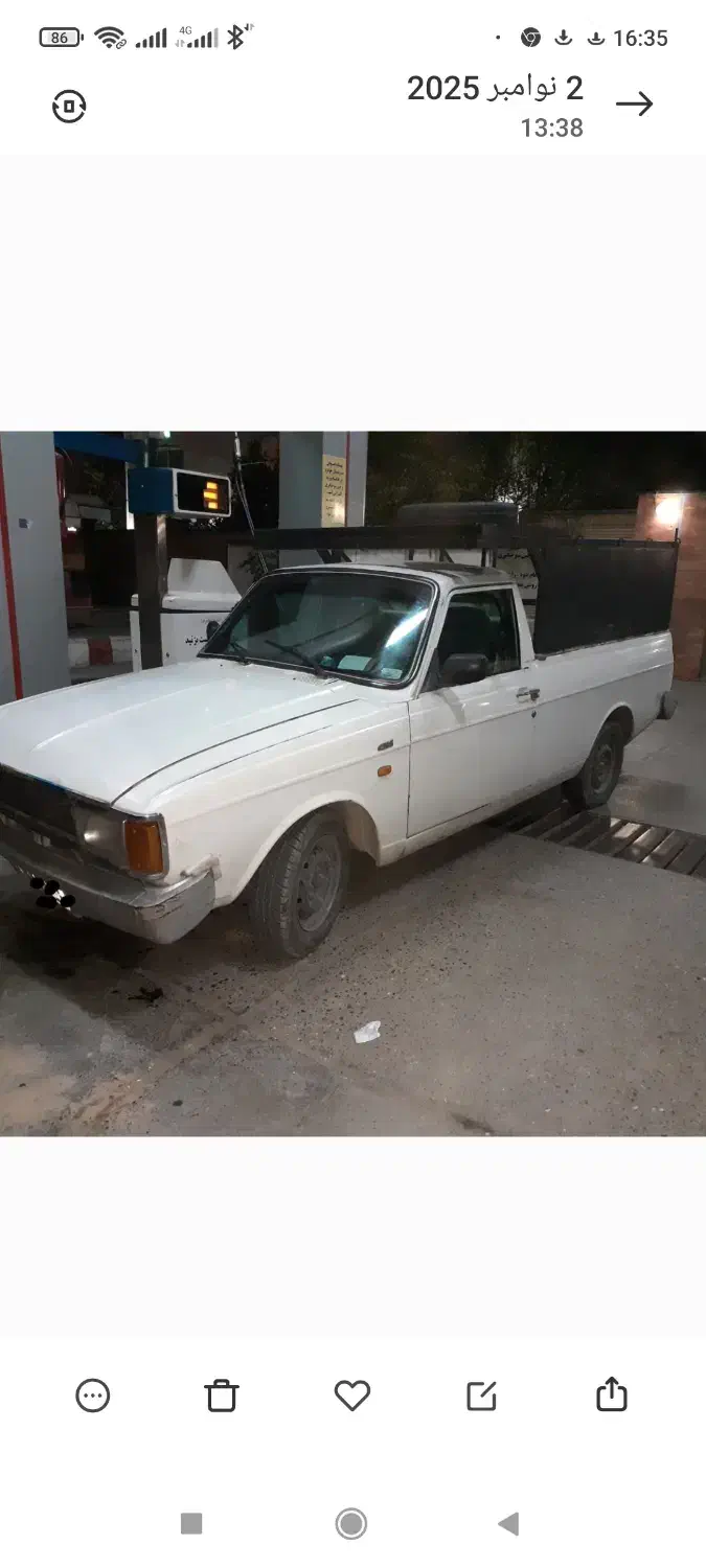 پیکان وانت 91دوگانه کارخانه|خودرو سواری و وانت|گرگان, |دیوار