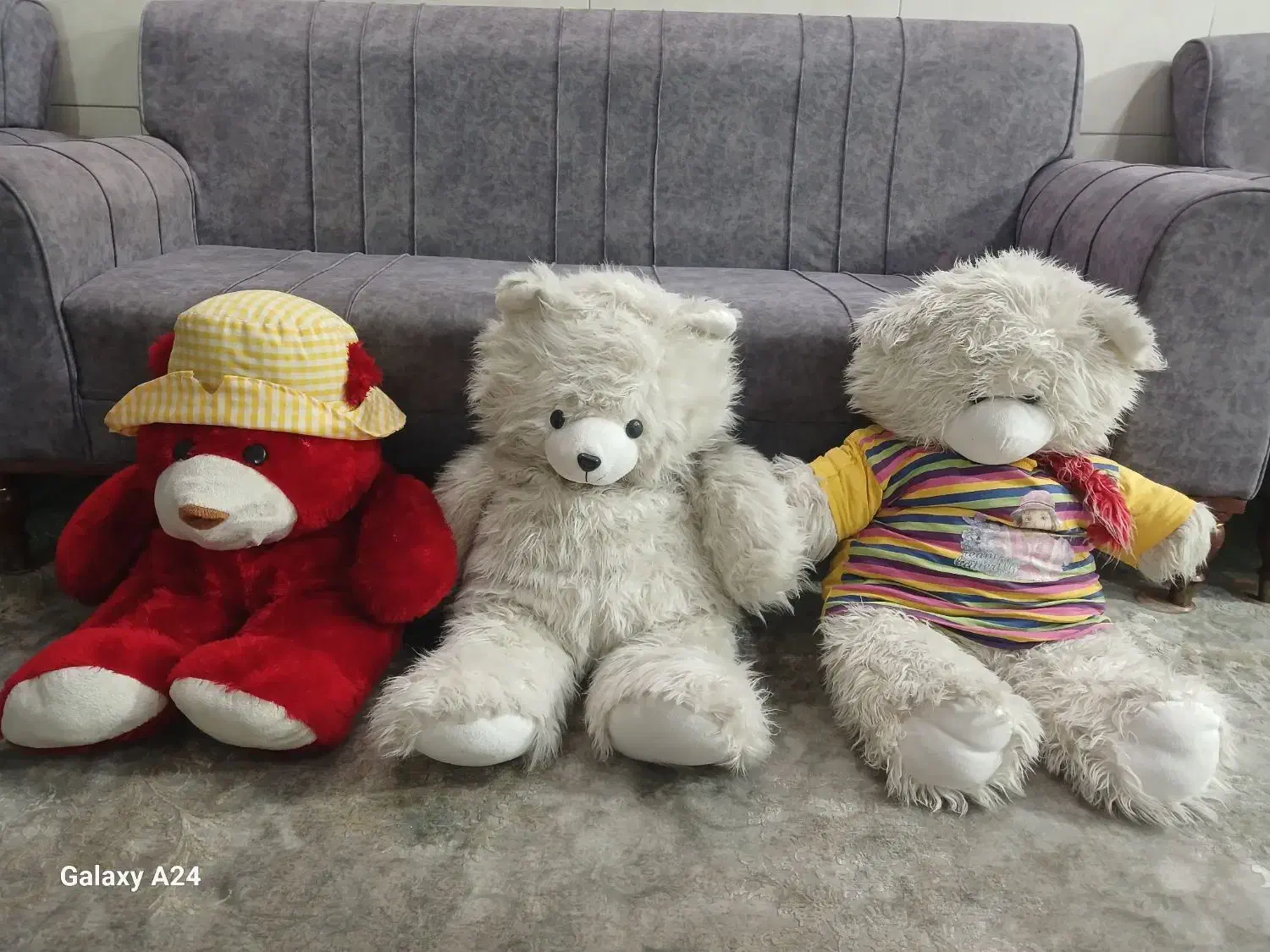 عروسک خرسی ۴ عدد|اسباب‌بازی بچه|ری, شهرری|دیوار