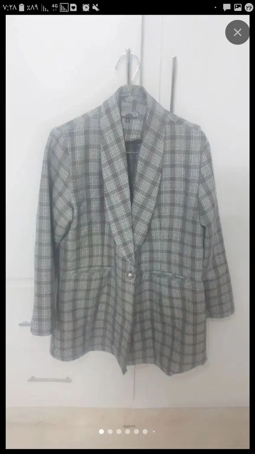 مانت پاییزی سالم سالم  سایز ۴ در حد نو مفت مفت|لباس|مشهد, انقلاب|دیوار