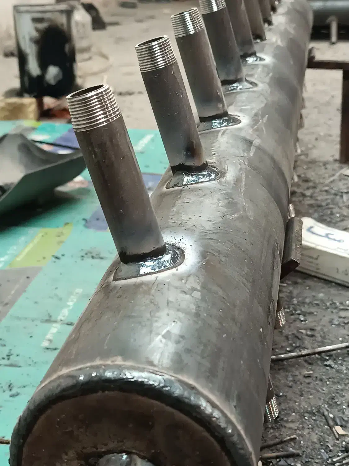 ساخت انواع کلکتور گاز ،آب ، بوستر پمپ و شوفاژ|خدمات پیشه و مهارت|قزوین, |دیوار