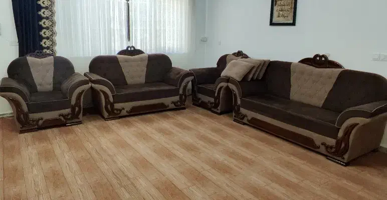 مبل ۷نفره|مبلمان خانگی و میز عسلی|قروه, |دیوار