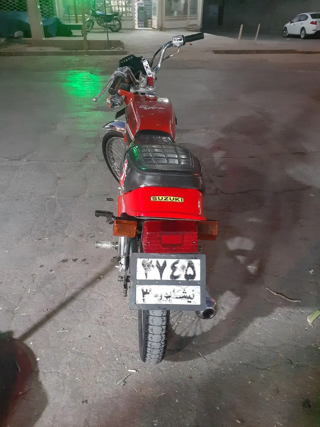 سلام موتور سوزاکی تمیز|موتورسیکلت|نیشابور, خط کاشمر|دیوار