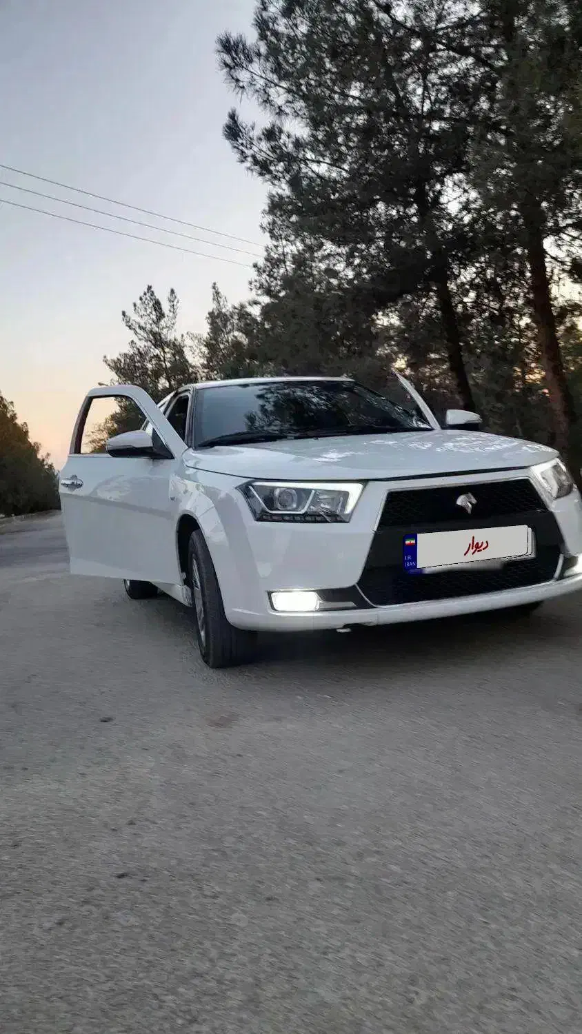 دنا پلاس فول فول سانروف دار بی رنگ|خودرو سواری و وانت|اصفهان, مهرآباد|دیوار