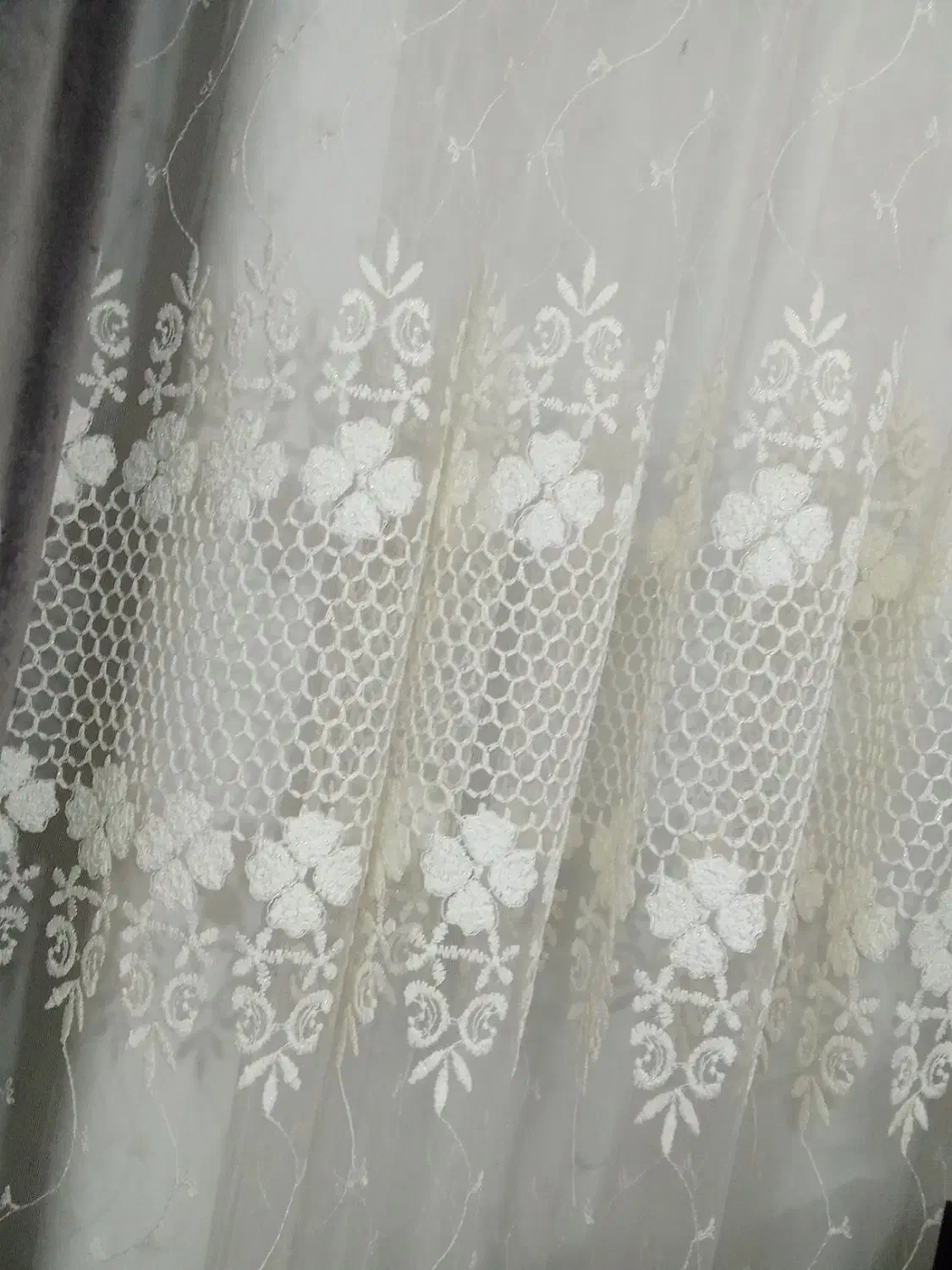 پرده پذیرایی کاملا نو و زیبا|پرده، رانر، رومیزی|محمدیه-قزوین, |دیوار