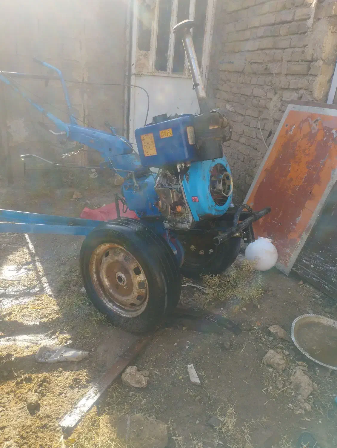 تیلرنه نیم اسب|ماشینآلات صنعتی|تربت جام, میان جام|دیوار