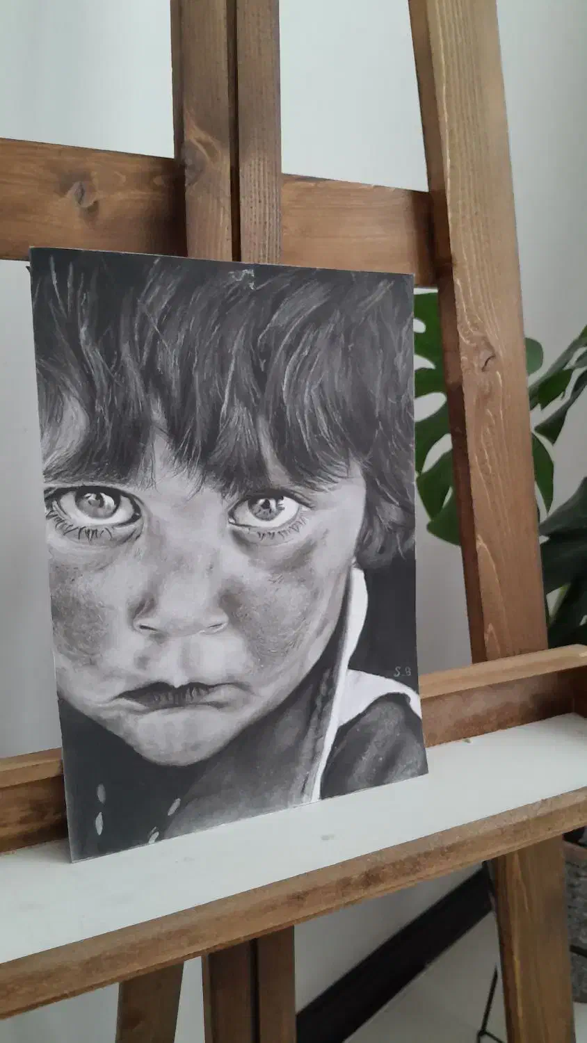 هدیه گرانبها طراحی چهره|تابلو، نقاشی، عکس|ملکآباد, |دیوار