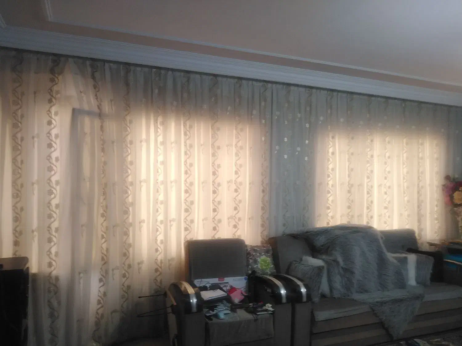 پرده حریر|پرده، رانر، رومیزی|کرج, حصارک بالا|دیوار