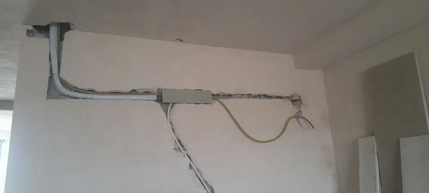 لوله گذاری توکار کولرگازی|خدمات پیشه و مهارت|شبستر, |دیوار