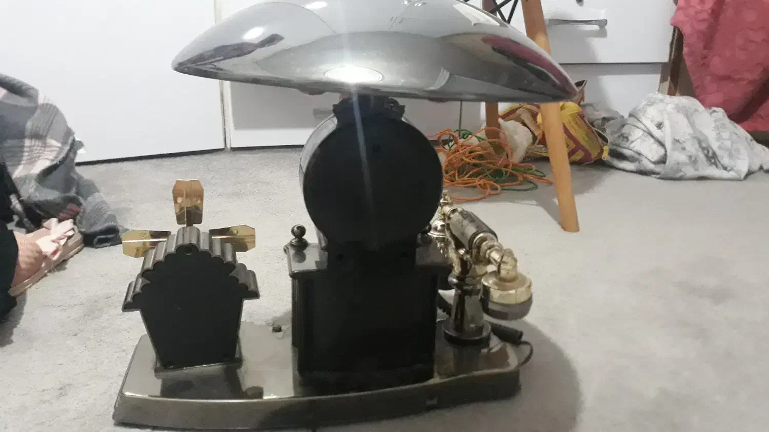 تلفن ، ساعت ، آباژور سکاره|چراغ خواب و آباژور|رشت, خرسندی|دیوار