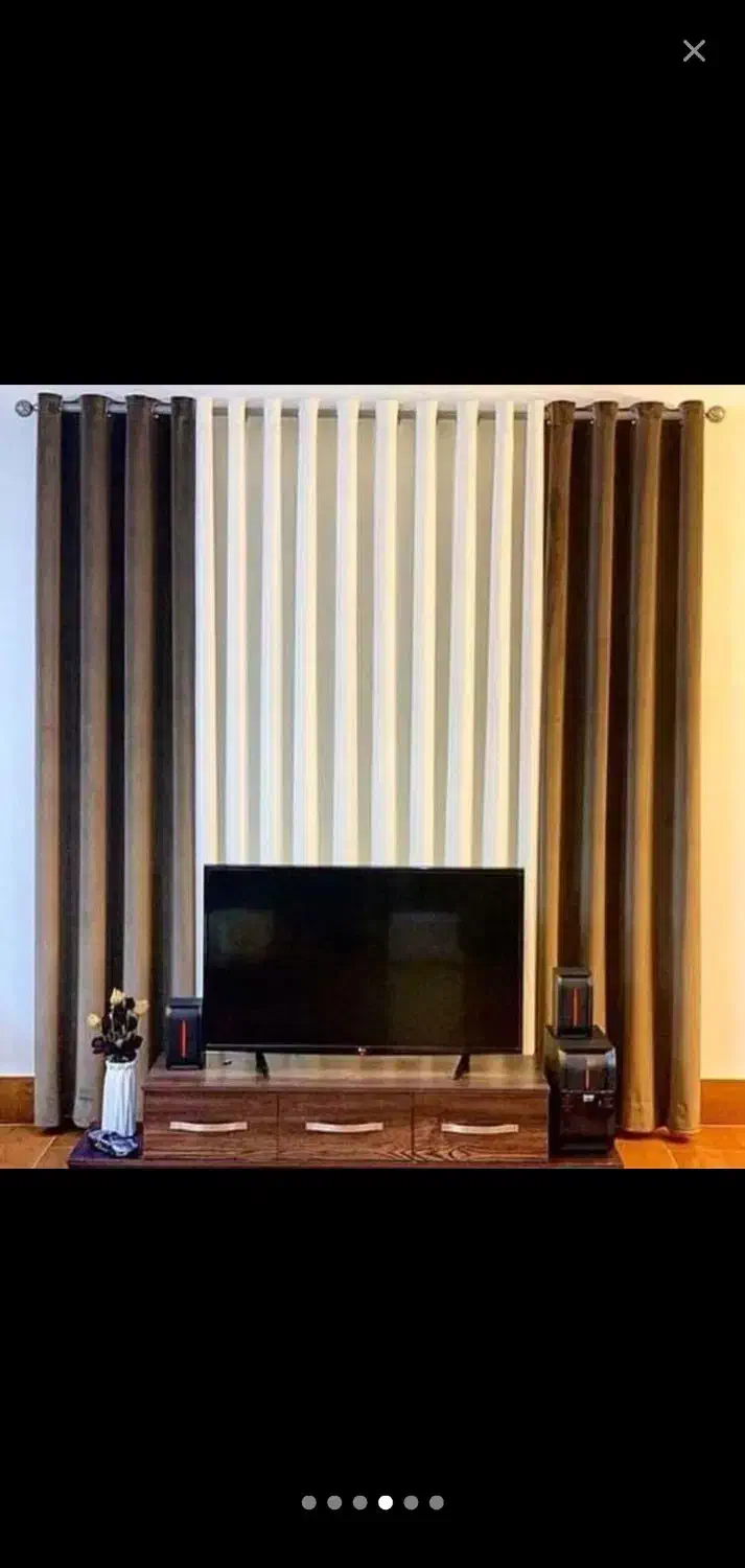 پرده آماده پانچ مناسب عروس|پرده، رانر، رومیزی|تهران, هرندی|دیوار