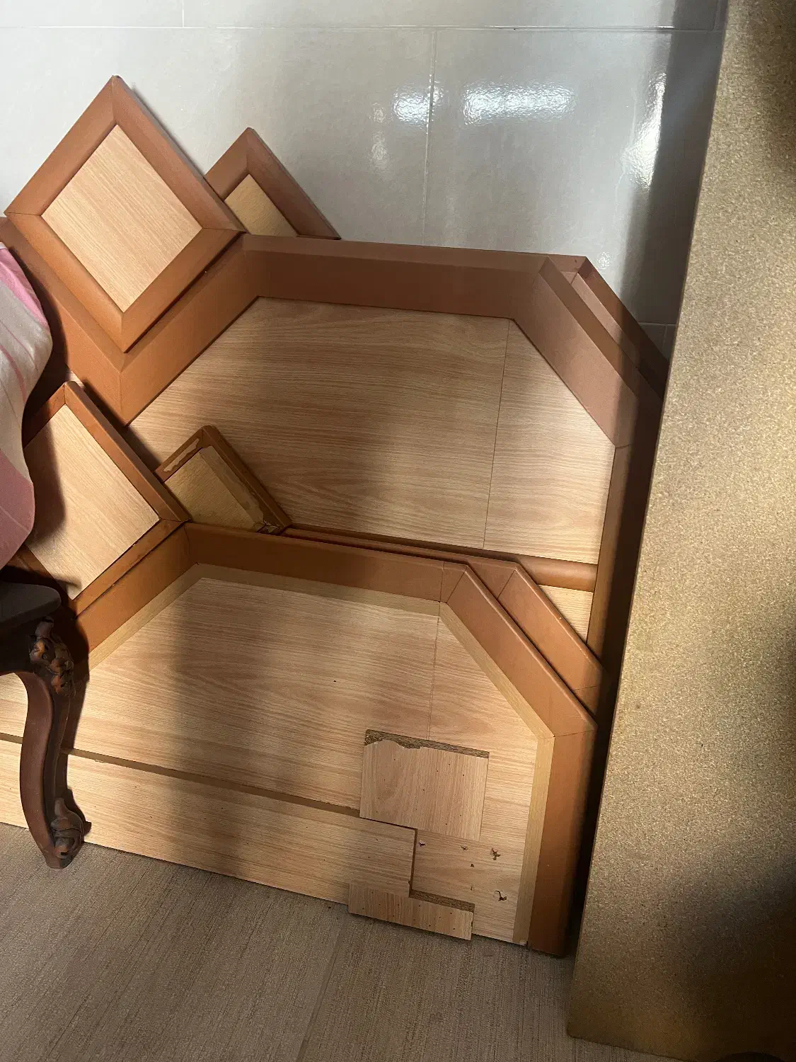 دو عدد تخت ست|تخت و سرویس خواب|فسا, |دیوار