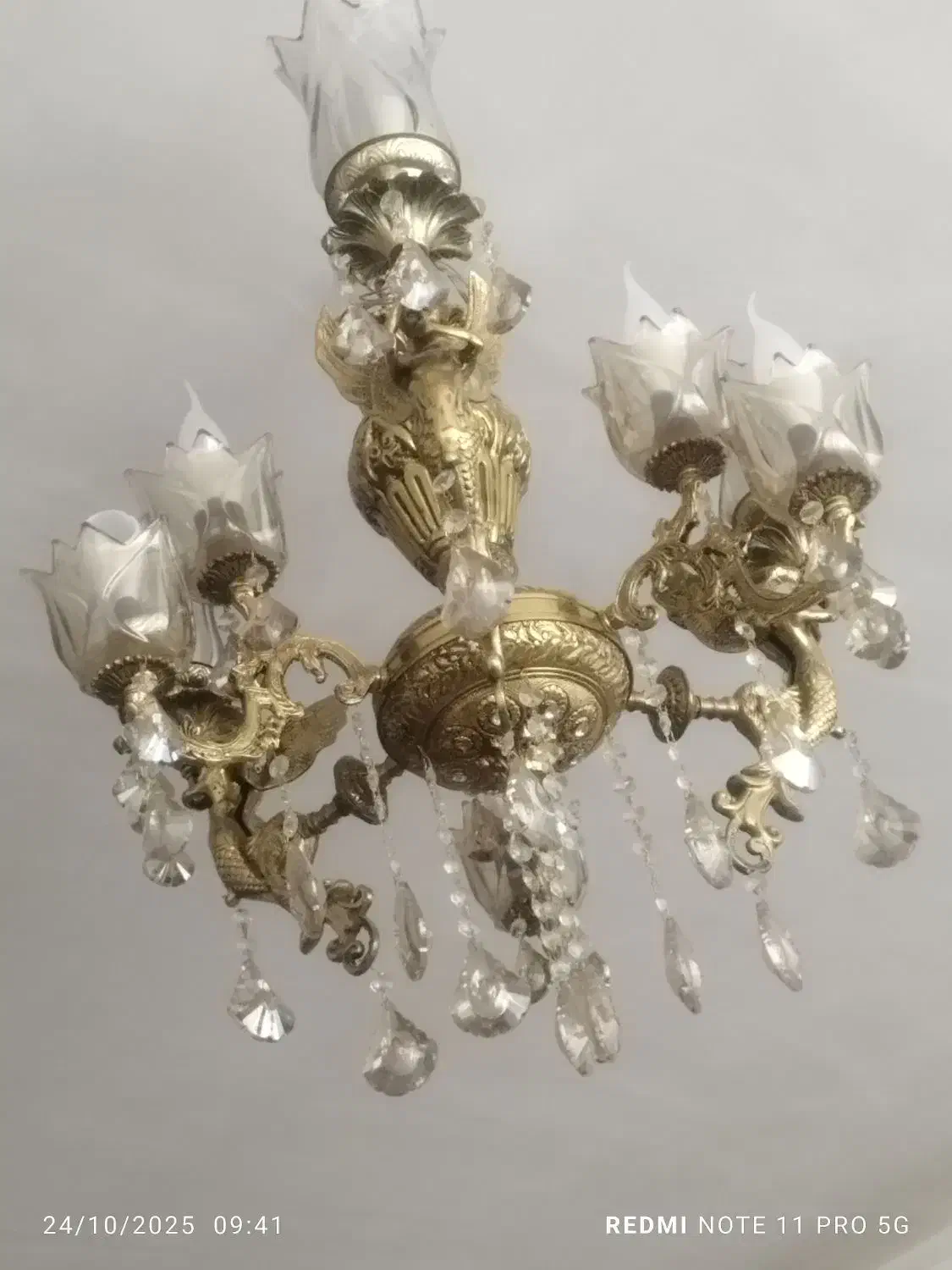 2عددلوستر برنزی|لوستر و چراغ آویز|کرج, کیانمهر|دیوار