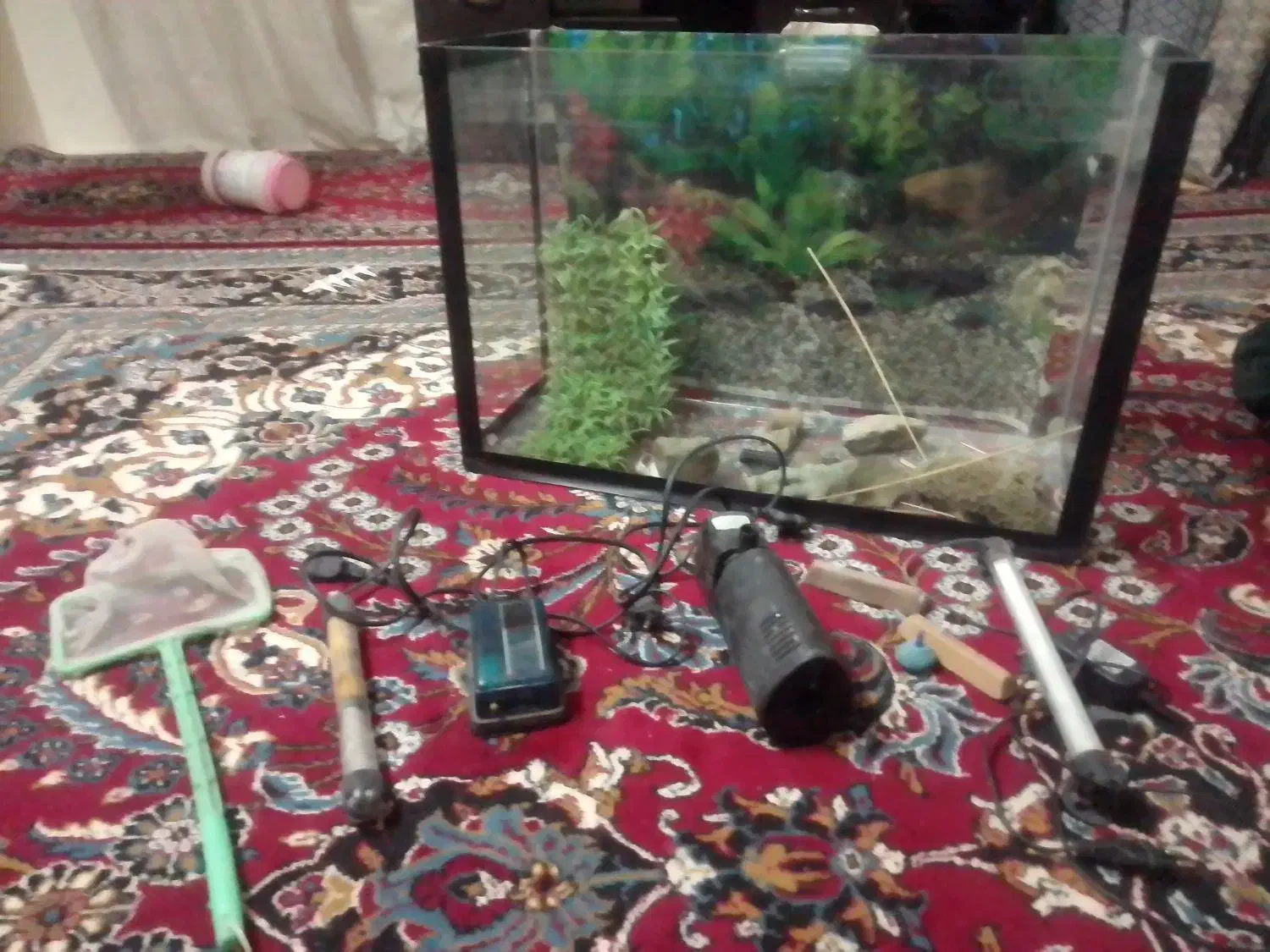 آکواریوم با لوازم جانبی|ماهی|مشهد, ایثار|دیوار