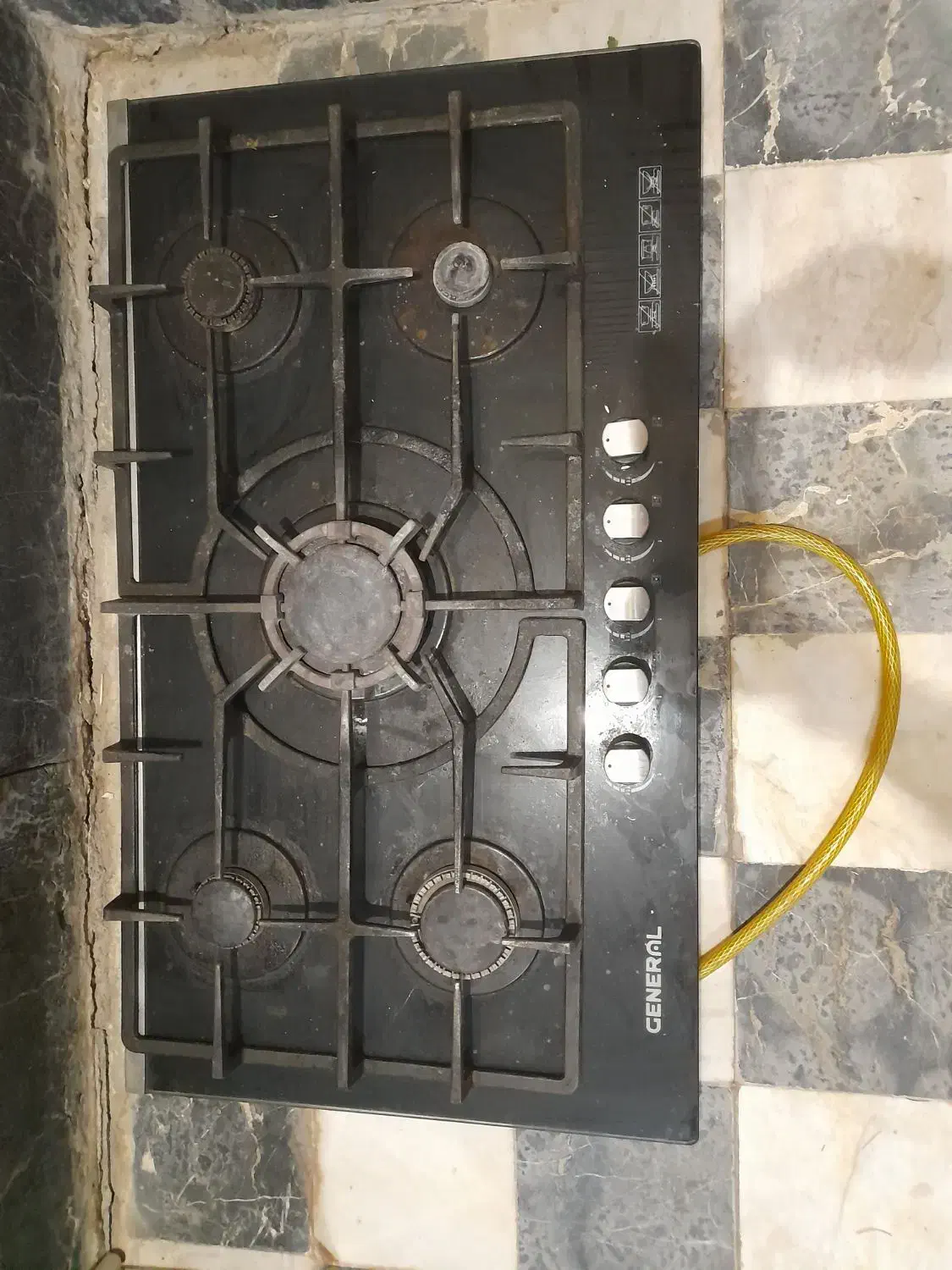 گازصفحه ای جنرال|اجاق گاز و لوازم برقی پختوپز|خرمآباد, |دیوار