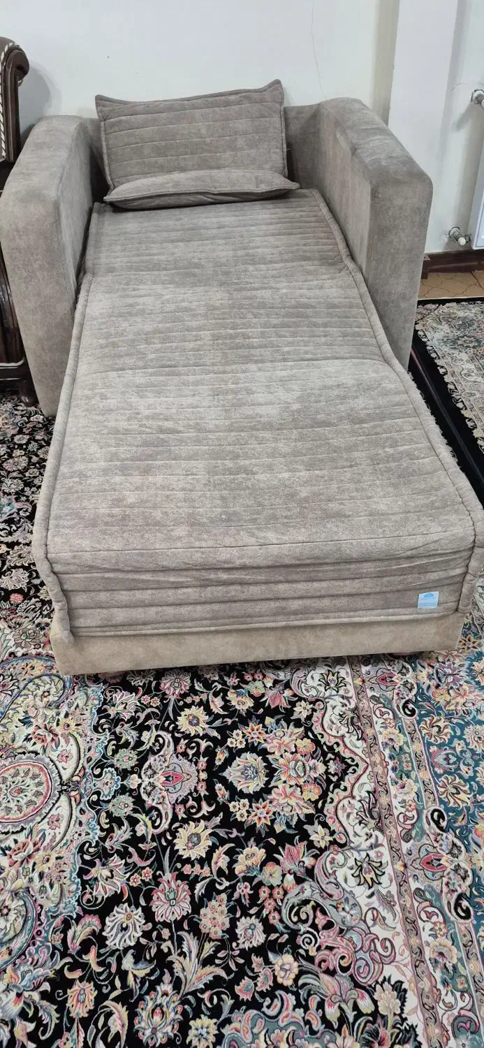 مبل تختخواب شو تک نفره|تشک تختخواب|قرچک, شهرک طلائیه|دیوار