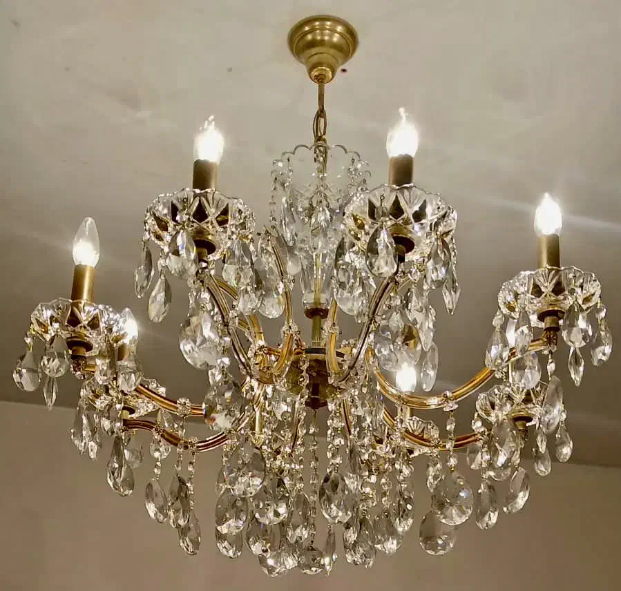 لوستر طلاکوب|لوستر و چراغ آویز|تهران, درکه|دیوار