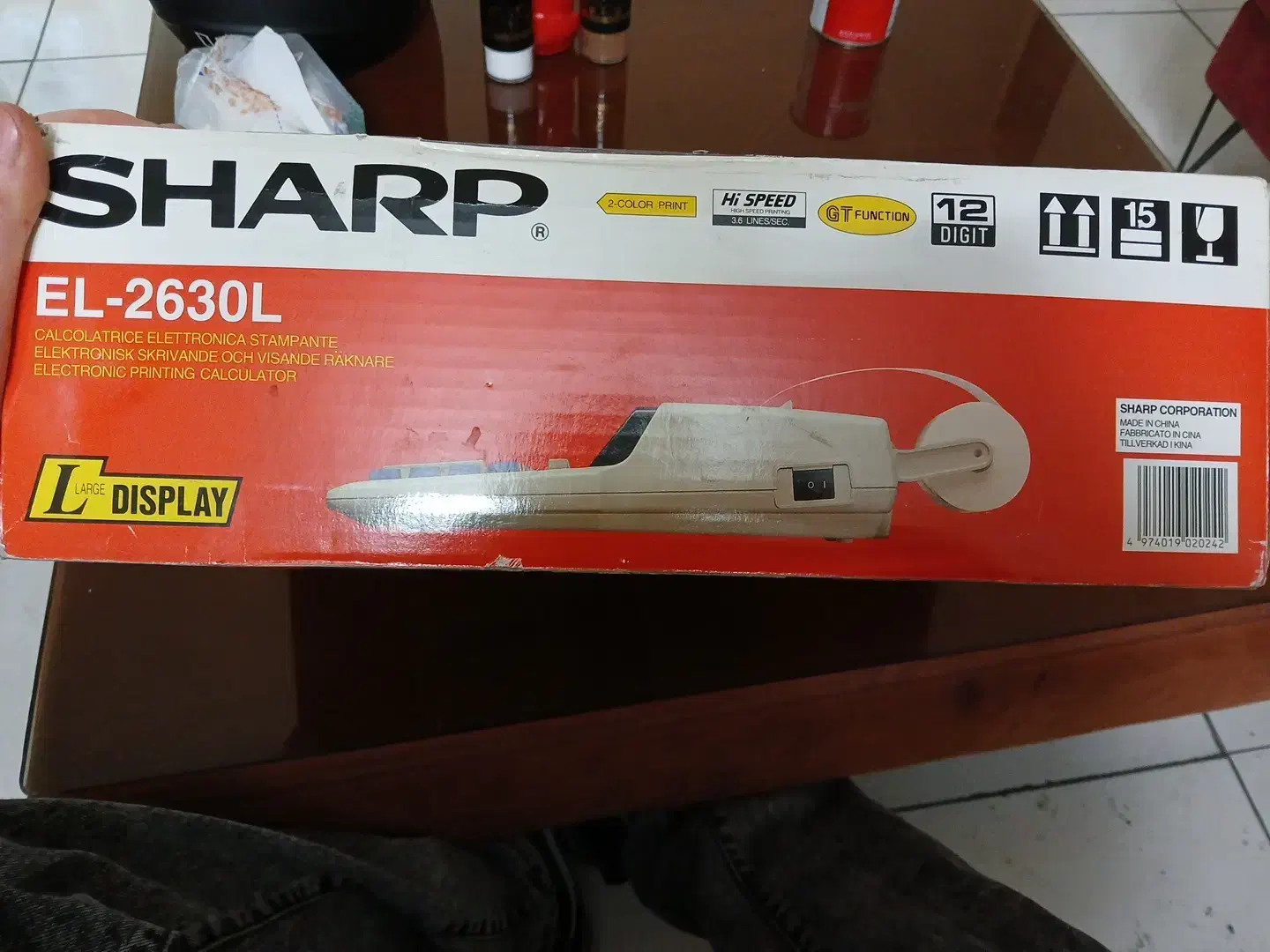 ماشین حساب sharp  El-2630 L|لوازم التحریر|تهران, تهرانپارس جنوبی|دیوار