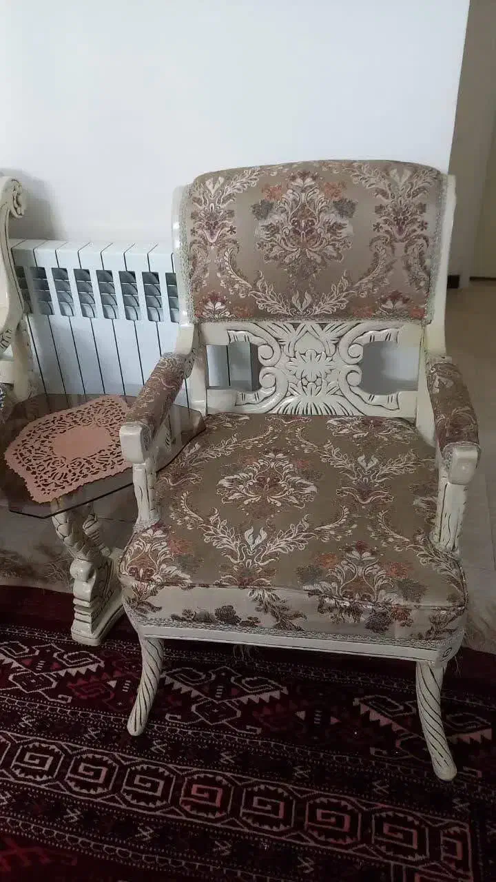 مبل سلطنتی|مبلمان خانگی و میز عسلی|پرند, فاز ۶|دیوار