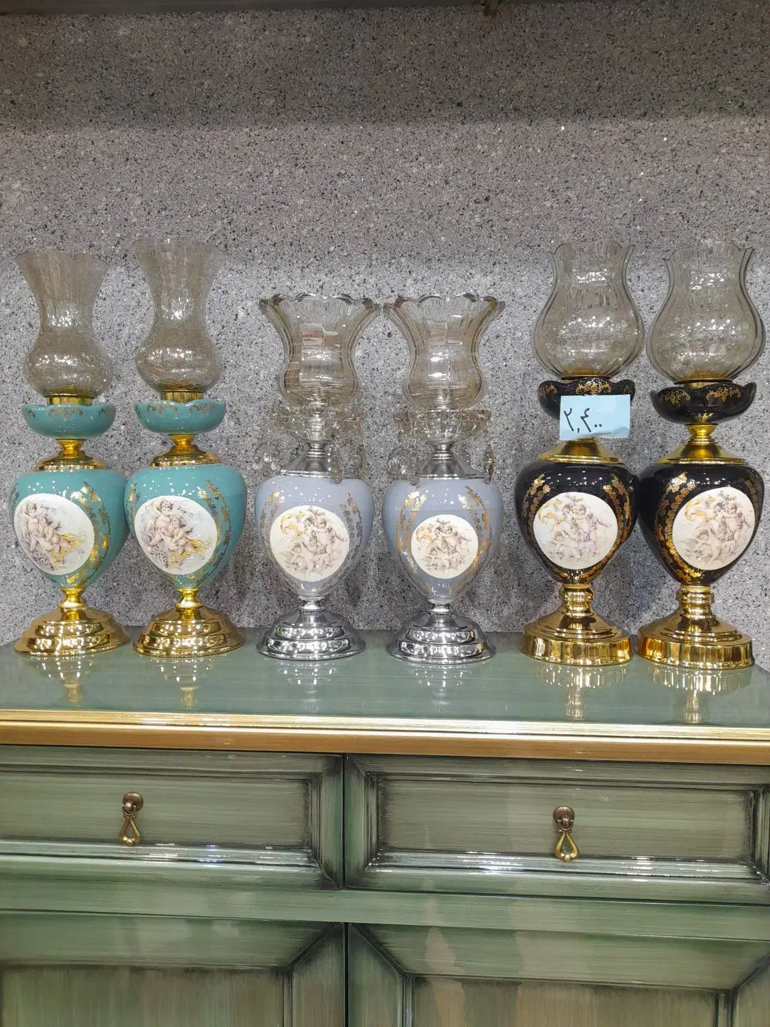 شعمدان.دکور.کادویی.جهیزیه|چراغ خواب و آباژور|مشهد, طلاب|دیوار