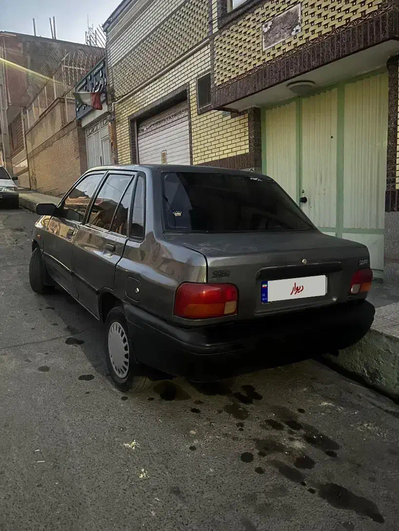 پراید ۸۵ دوگانه کارخانه بدون رنگ|خودرو سواری و وانت|فولادشهر, فولادشهر|دیوار