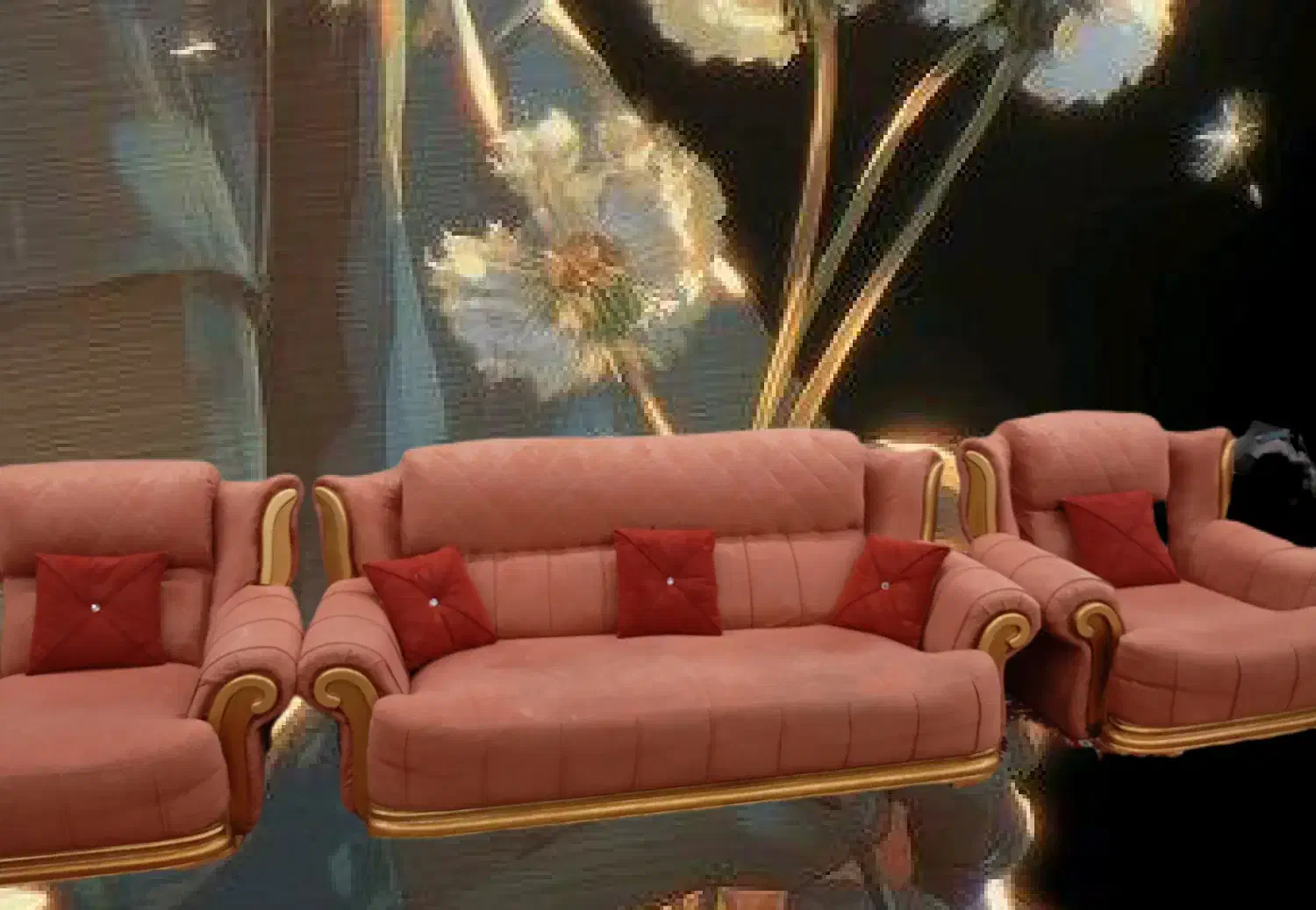 مبل ۷نفره|مبلمان خانگی و میز عسلی|کاشمر, |دیوار