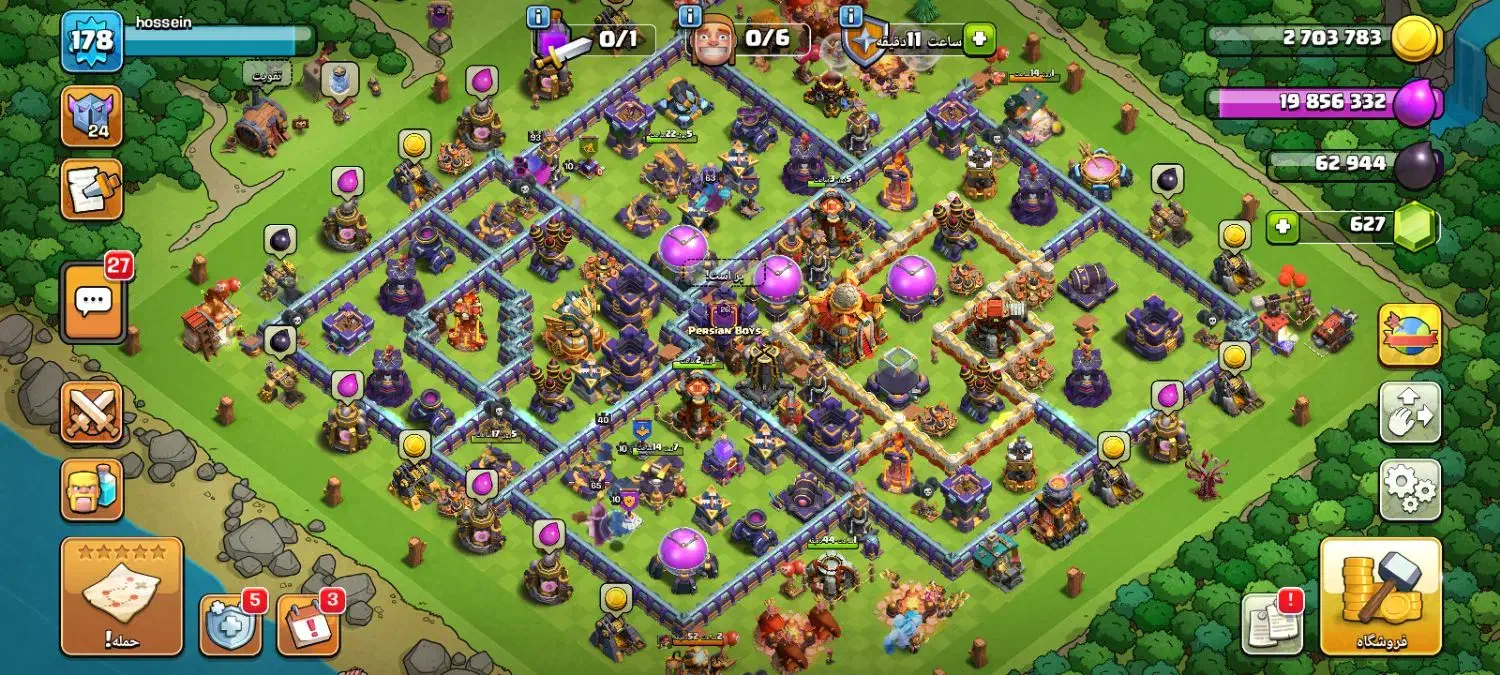 کلش رویال و آف کلنز|کنسول، بازی ویدئویی و آنلاین|مشهد, ده دی|دیوار