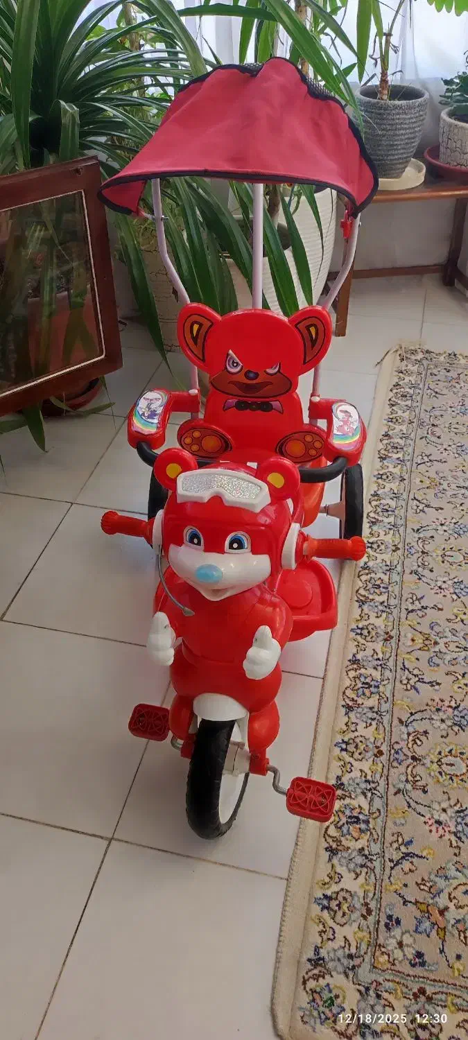 سه چرخه کودک نونو|اسباب‌‌بازی|تهران, شهرآرا|دیوار