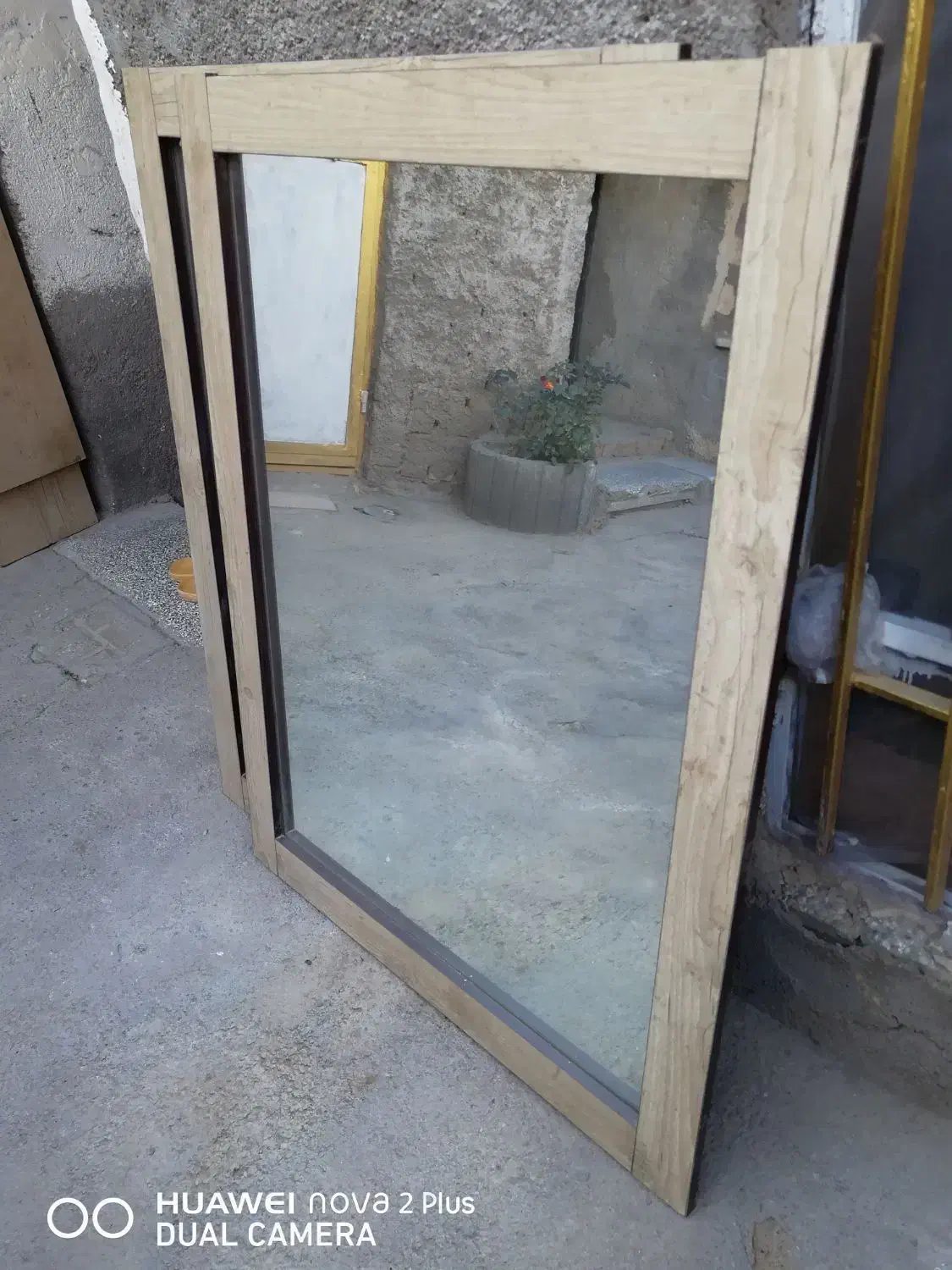 آینه دکور یک متردر80|آینه|قوچان, |دیوار