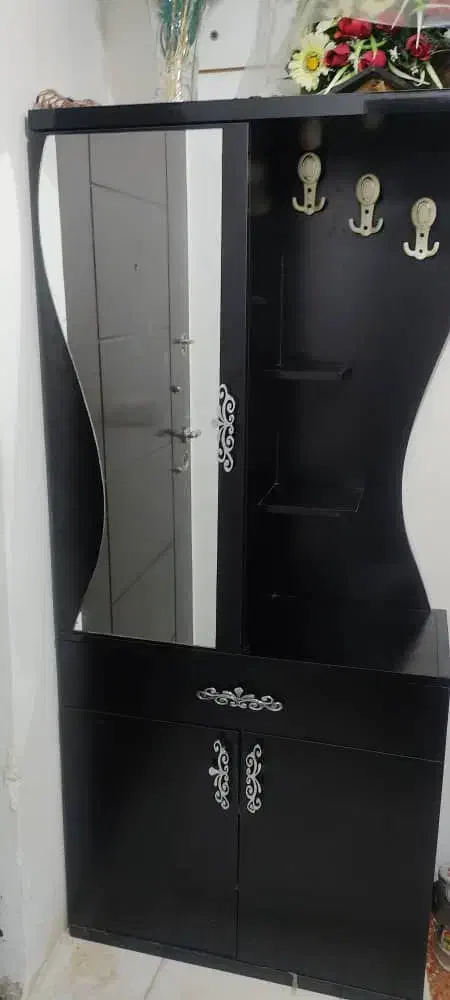 جاکفشی ایستاده آینه دار|جاکفشی، کمد، دراور|بندرعباس, |دیوار