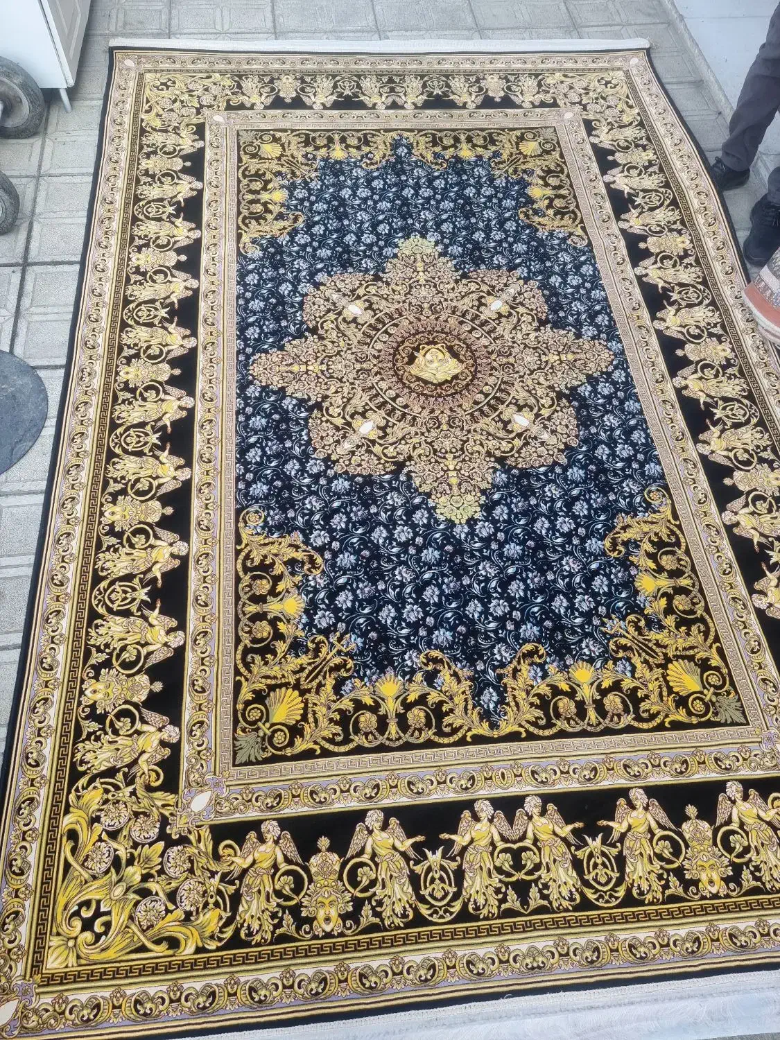 یک جفت فرش ۶متری و یک کناره ورساچ|فرش|نسیمشهر, |دیوار