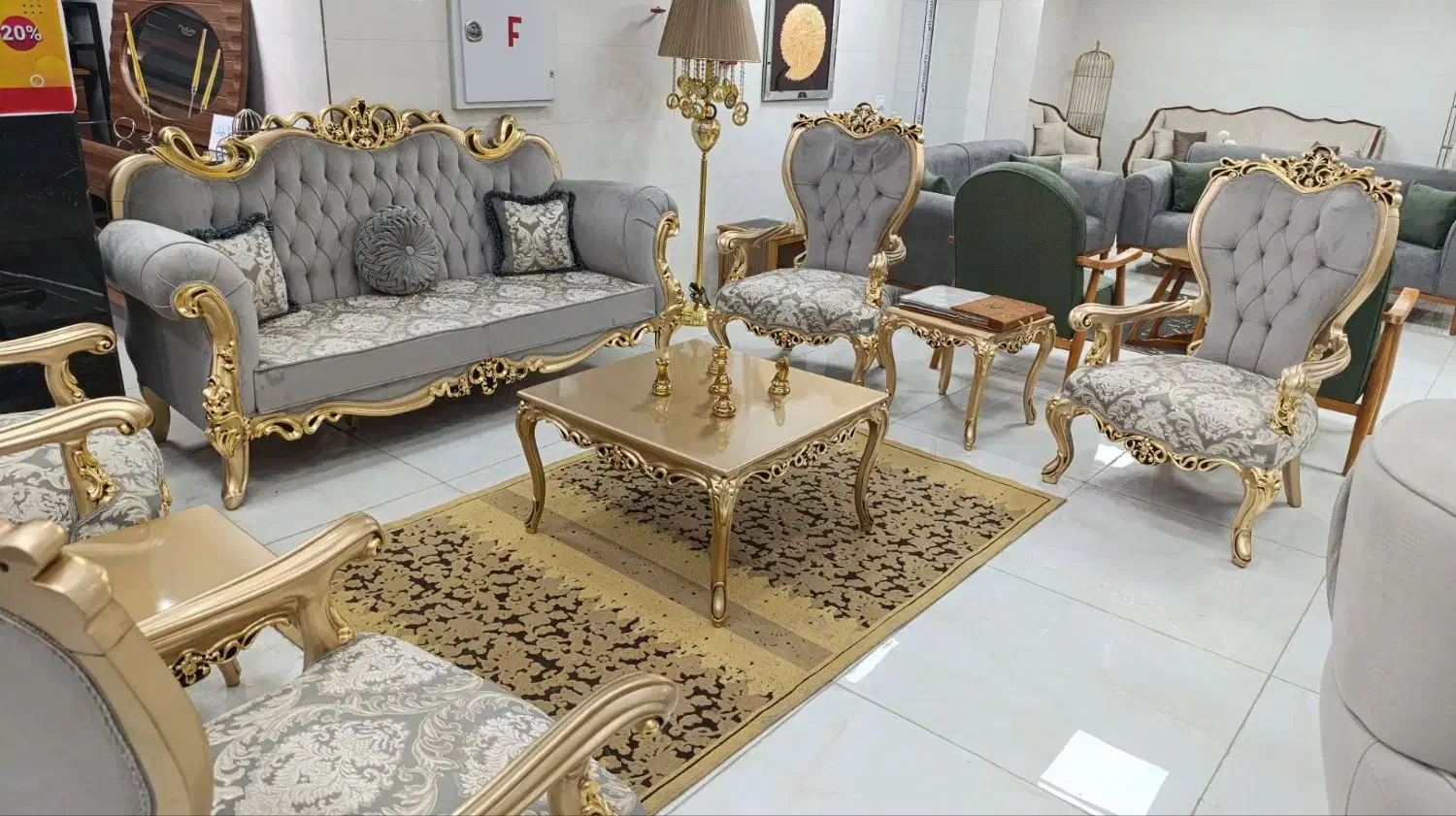 مبل سلطنتی افسون اقساط|مبلمان خانگی و میز عسلی|کرمانشاه, |دیوار