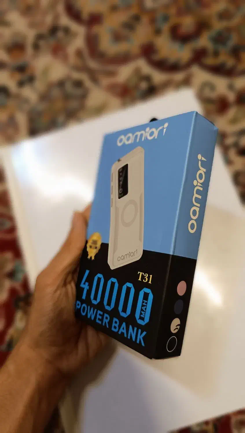 پاور بانک اورجینال 40000 وات آکبندOamiori|لوازم جانبی موبایل و تبلت|قم, بکایی|دیوار