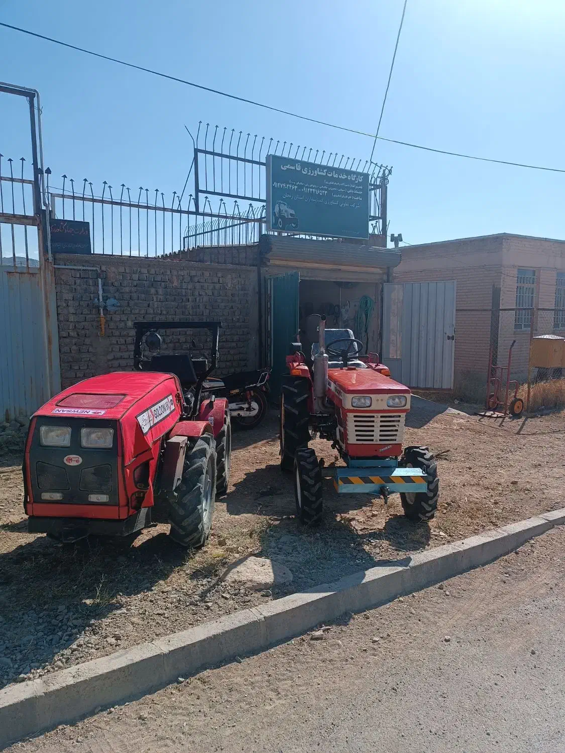 شخم،روتیواتور،چاله کن،تعمیرات تراکتور ۹۵۰|خدمات باغبانی و درختکاری|زنجان, |دیوار