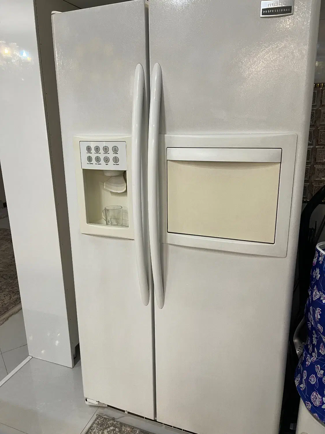 ساید بای ساید مابه آمریکایی|یخچال و فریزر|ری, شهادت|دیوار